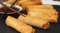 Vegetable Spring Rolls & Superfood Salad Vegetable Spring Rolls & Superfood Salad