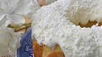 Coconut Bundt Cake THM S, Keto friendly Coconut Bundt Cake THM S, Keto friendly