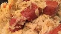 Polish Sausage Kraut Skillet Polish Sausage Kraut Skillet
