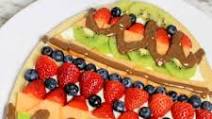 Easter Egg Fruit Cookie Easter Egg Fruit Cookie