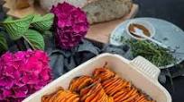 Baked Sweet Potato Slices Baked Sweet Potato Slices