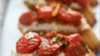 Roasted Tomato & Garlic Bruschetta with Ricotta Roasted Tomato & Garlic Bruschetta with Ricotta