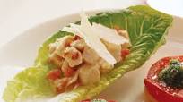 Chicken Caesar salad boats Chicken Caesar salad boats