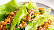 Asian-Style Chicken Lettuce Wraps Asian-Style Chicken Lettuce Wraps