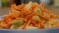 SparkPeople Cookbook SNEAK PEEK: Lunch Box Carrot Slaw with Apples SparkPeople Cookbook SNEAK PEEK: Lunch Box Carrot Slaw with Apples