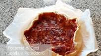Focaccia di Ceci con Cipolle Focaccia di Ceci con Cipolle