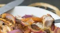 Chuleta de Puerco Encebollada, Pork Chops with Onions and Peruvian Peppers Chuleta de Puerco Encebollada, Pork Chops with Onions and Peruvian Peppers