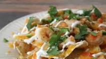 Cheddar-Shrimp Nachos Cheddar-Shrimp Nachos