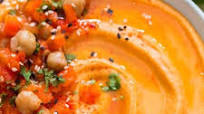 Homemade Roasted Red Pepper Hummus From Scratch Homemade Roasted Red Pepper Hummus From Scratch
