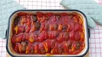 Kafta bi-siniyyeh - Baked Kafta Kafta bi-siniyyeh - Baked Kafta