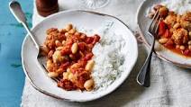 Chorizo and meatball stew Chorizo and meatball stew