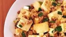 Stir-fry ground pork with tofu Stir-fry ground pork with tofu