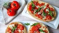Bruschetta tomates mozza Bruschetta tomates mozza