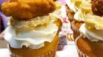 Chicken and Waffle Cupcake Chicken and Waffle Cupcake