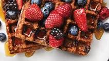 Maple-Cinnamon Oatmeal Waffles Maple-Cinnamon Oatmeal Waffles