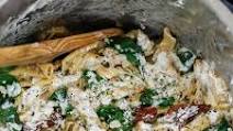Instant Pot Creamy Tuscan Chicken Pasta Instant Pot Creamy Tuscan Chicken Pasta
