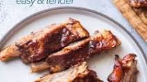 BBQ Oven Roast Pork Ribs BBQ Oven Roast Pork Ribs