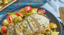 Sheet Pan Lemon Pesto Pork Tenderloin Sheet Pan Lemon Pesto Pork Tenderloin