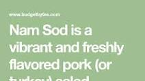 Nam Sod (Thai Pork Salad) Nam Sod (Thai Pork Salad)