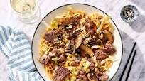 Orange Beef & Noodles with Cabbage & Sesame Peanuts Orange Beef & Noodles with Cabbage & Sesame Peanuts