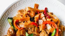 Thai Drunken Noodles with Chicken Thai Drunken Noodles with Chicken