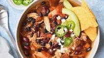 Slow Cooker Chicken Enchilada Soup Slow Cooker Chicken Enchilada Soup