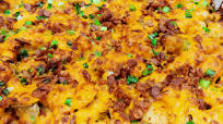 Loaded Baked Potato Chicken Casserole with Rustlin' Rob's Fajita Seasoning Loaded Baked Potato Chicken Casserole with Rustlin' Rob's Fajita Seasoning