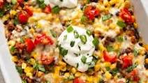 Easy Taco Casserole Recipe Easy Taco Casserole Recipe