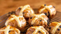 Hot Cross Buns (gluten-free, dairy-free, egg-free, vegan) Hot Cross Buns (gluten-free, dairy-free, egg-free, vegan)