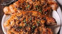 Herb Crusted Pork Chop with Spring Potato Salad Recipe Herb Crusted Pork Chop with Spring Potato Salad Recipe