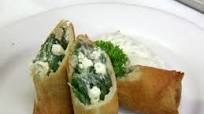 Spanakopita Eggrolls Spanakopita Eggrolls