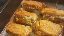 Oven-Baked Stuffed Pork Chops Oven-Baked Stuffed Pork Chops