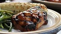 Bourbon Glazed Pork Chops Bourbon Glazed Pork Chops