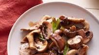 Pork Tenderloin with Wild Mushrooms, Ginger and Scallions Pork Tenderloin with Wild Mushrooms, Ginger and Scallions