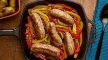 Sausage with Sweet and Sour Peppers Sausage with Sweet and Sour Peppers