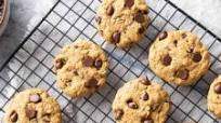 Oat Flour Chocolate Chip Cookies (V, GF) Oat Flour Chocolate Chip Cookies (V, GF)