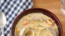 Sweet Potato and Corn Clam Chowder Sweet Potato and Corn Clam Chowder
