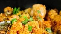 Arroz Con Pollo (Puerto Rican rice with chicken) Arroz Con Pollo (Puerto Rican rice with chicken)