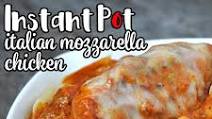 Instant Pot Italian Mozzarella Chicken Instant Pot Italian Mozzarella Chicken