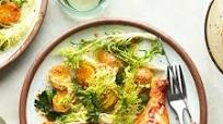Honey Mustard Sheet Pan Chicken Dinner With Potatoes and Salad | Epicurious Honey Mustard Sheet Pan Chicken Dinner With Potatoes and Salad | Epicurious