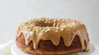Sorghum Banana Cake with Peanut Butter Glaze Sorghum Banana Cake with Peanut Butter Glaze