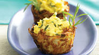 Scrambled Egg-Potato Baskets Recipe - (4.5/5) Scrambled Egg-Potato Baskets Recipe - (4.5/5)