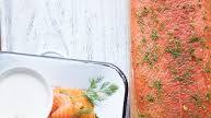Gin and Honey-Cured Salmon Gravlax Gin and Honey-Cured Salmon Gravlax