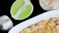 Spicy grilled garlic Lime Baba Ghanoush { Eggplant Dip } Spicy grilled garlic Lime Baba Ghanoush { Eggplant Dip }