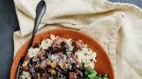Brazilian Feijoada (Black Bean Stew) with Garlic Butter Rice Brazilian Feijoada (Black Bean Stew) with Garlic Butter Rice