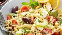 Greek Orzo Salad Greek Orzo Salad
