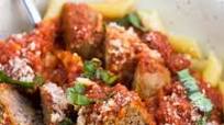 Sunday Sauce with Meatballs and Sausage Sunday Sauce with Meatballs and Sausage