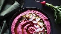 Lemon Beet Hummus Recipe Lemon Beet Hummus Recipe