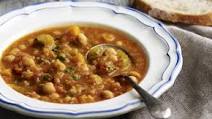 Pressure-cooker spicy chickpea and lentil soup Pressure-cooker spicy chickpea and lentil soup
