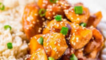 Asian Orange Chicken Asian Orange Chicken